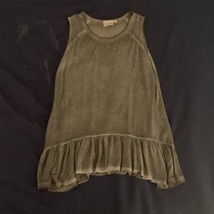 Dark grayish tank top